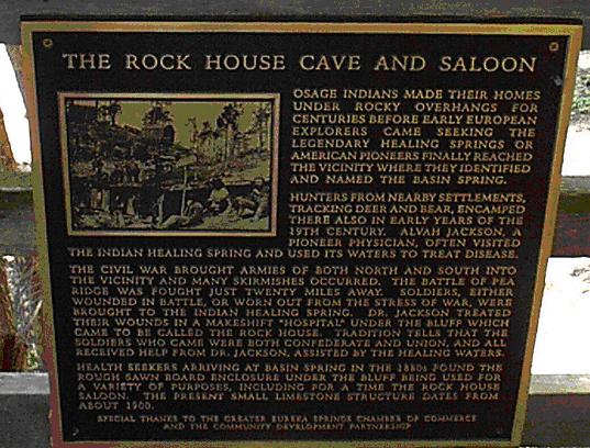 Cave plaque