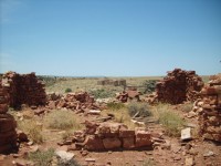 Two Guns ruins